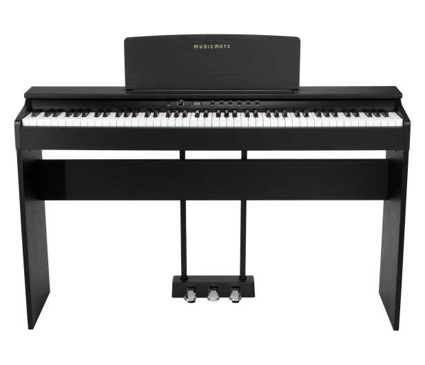 MusicMate Pianino cyfrowe MM-P60-B PureHarmony BLACK - 1588214 - zdjęcie
